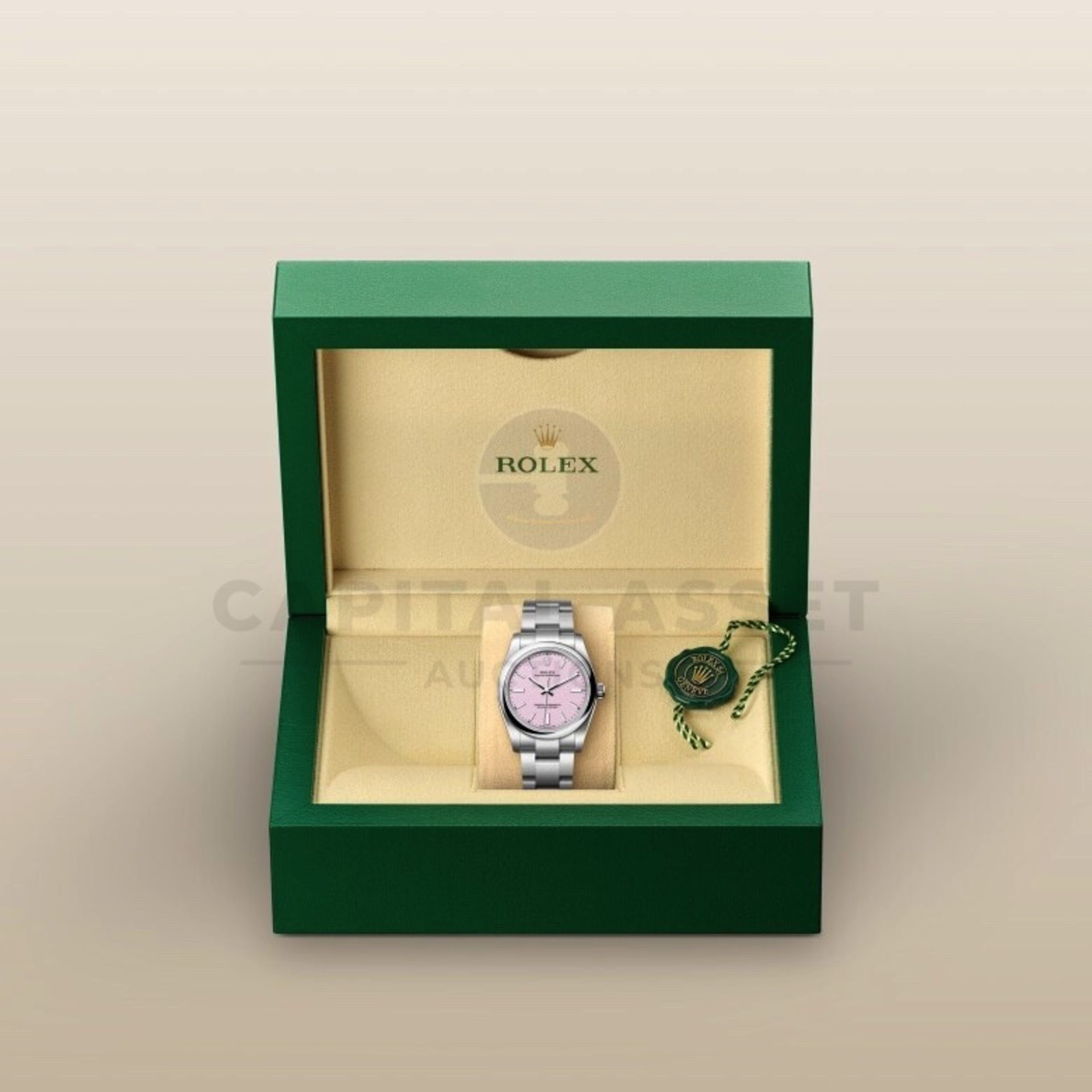 ROLEX OYSTER PERPETUAL *NOVEMBER 2025 - ALL NEW / UNWORN* CANDY PINK DIAL - OYSTER STEEL *WOW* - Image 5 of 28
