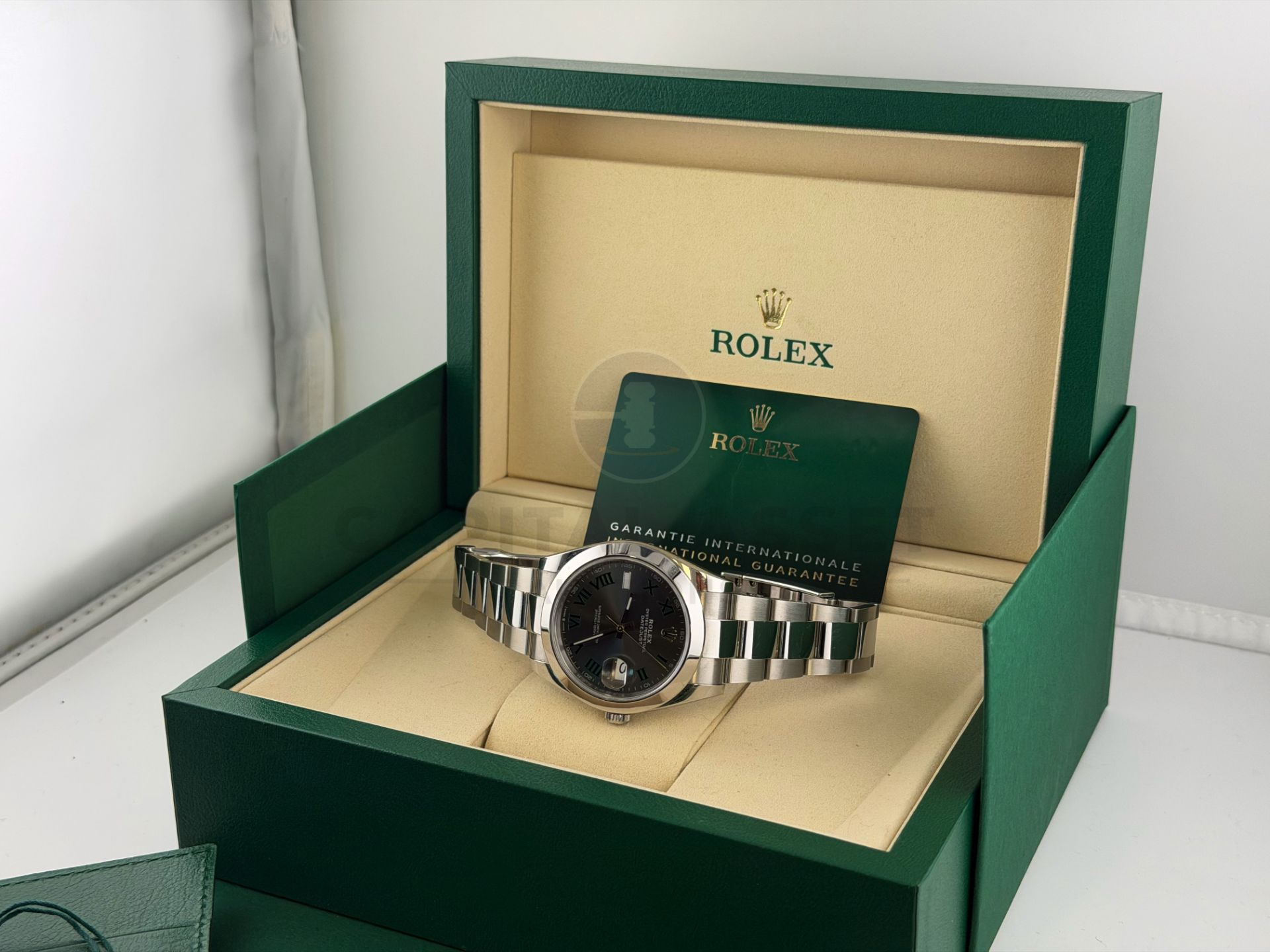 ON SALE ROLEX DATEJUST *WIMBLEDON* (JULY 2025 - NEW & UNWORN) 41MM OYSTER STEEL *GREAT INVESTMENT* - Image 25 of 29
