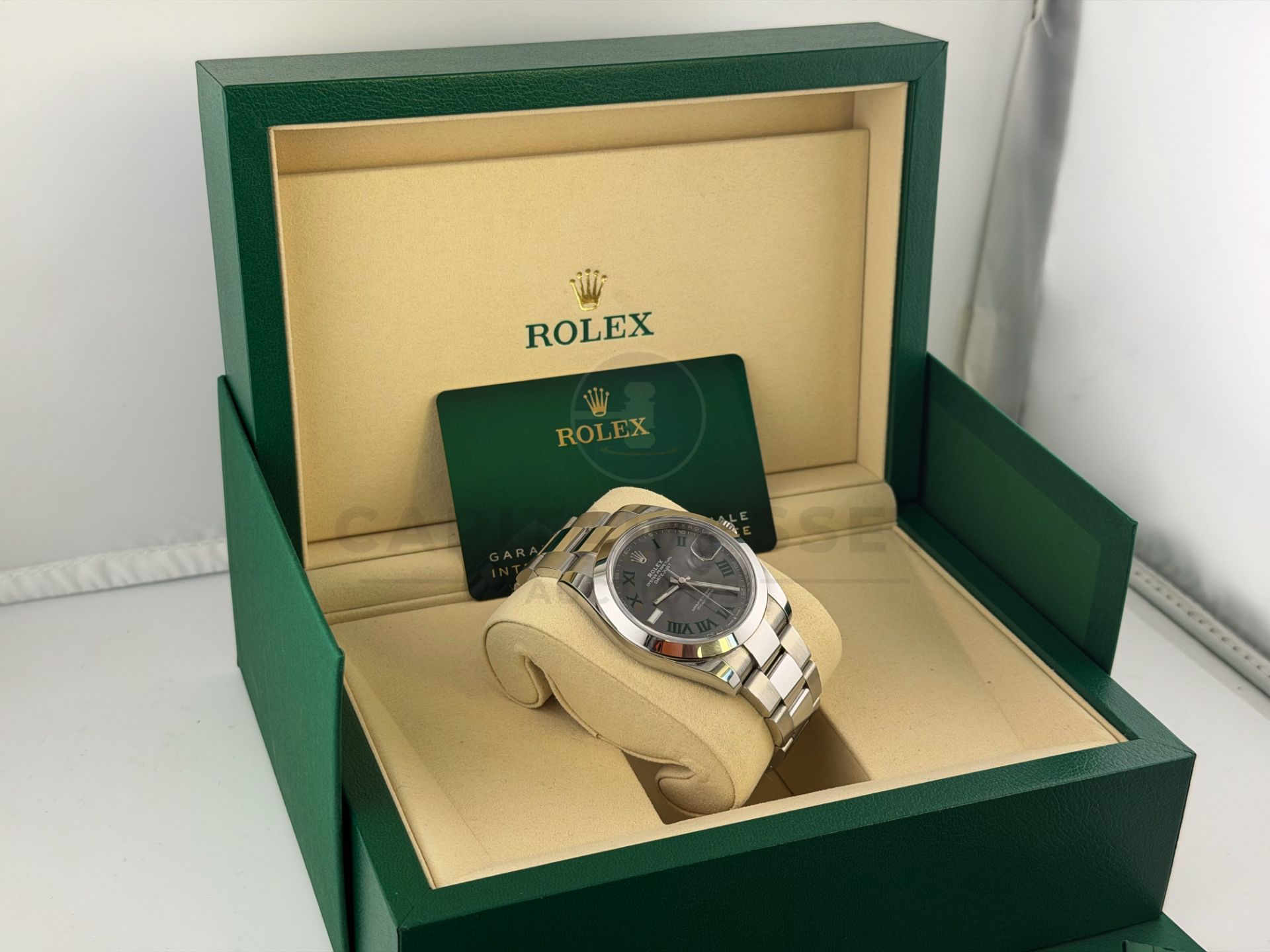 ON SALE ROLEX DATEJUST *WIMBLEDON* (JULY 2025 - NEW & UNWORN) 41MM OYSTER STEEL *GREAT INVESTMENT* - Image 18 of 29