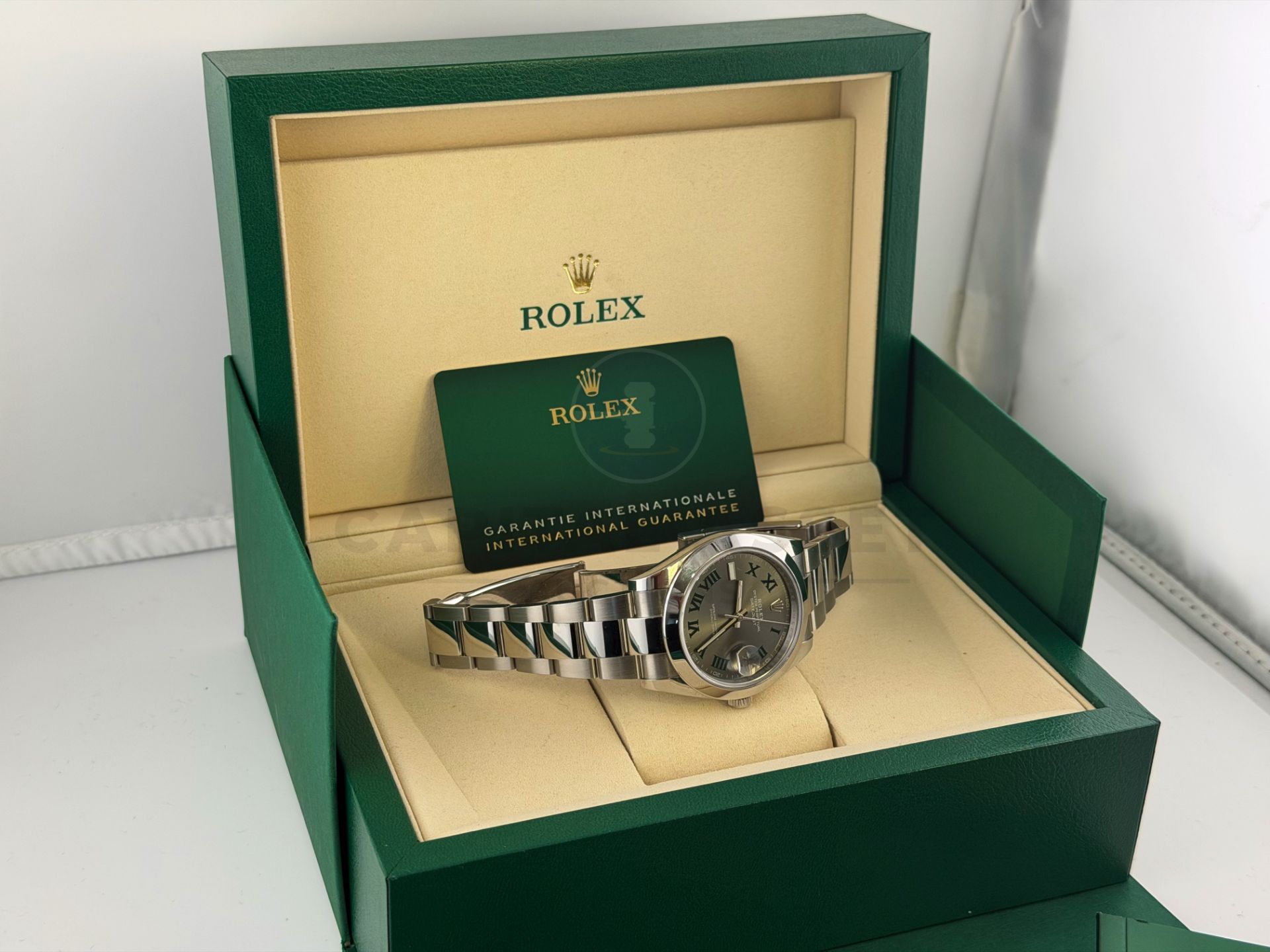 ON SALE ROLEX DATEJUST *WIMBLEDON* (JULY 2025 - NEW & UNWORN) 41MM OYSTER STEEL *GREAT INVESTMENT* - Image 24 of 29