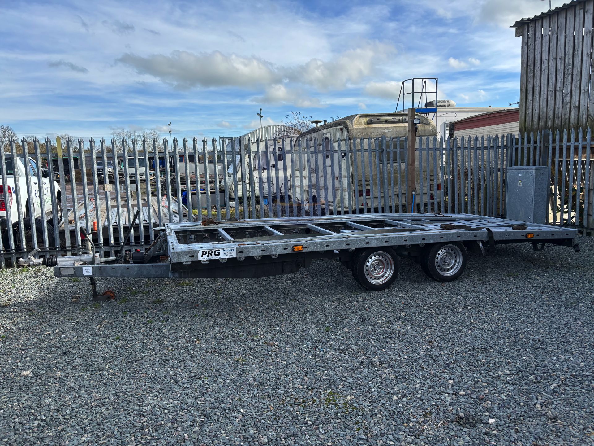 PRG TWIN AXEL RECOVERY TRAILER (2024) 19ft LONG - 1 OWNER - TILT BED WITH LOADING RAMPS