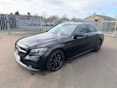 MERCEDES C220d "AMG - LINE PREMIUM" AUTOMATIC - 20 REG - 1 OWNER -SAT NAV - LEATHER (FACELIFT MODEL)