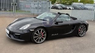 PORSCHE BOXSTER S *2 DOOR ROADSTER / CABRIOLET* (2012) 3.4 PETROL *SPORTS EXHAUST* (HUGE SPEC)