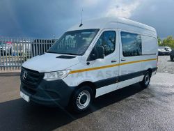 MERCEDES-BENZ SPRINTER 315 CDI *MWB - MESSING UNIT / WELFARE SITE VAN* (2022 EURO 6) *1 OWNER - FSH*