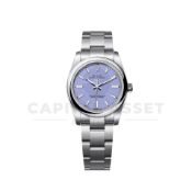 ROLEX OYSTER PERPETUAL *OCTOBER 2025 - ALL NEW / UNWORN* LAVENDER DIAL - OYSTER STEEL *WOW*