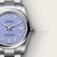 ROLEX OYSTER PERPETUAL *OCTOBER 2025 - ALL NEW / UNWORN* LAVENDER DIAL - OYSTER STEEL *WOW* - Image 4 of 33