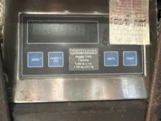 Pennsylvania 7500 Scale Readout