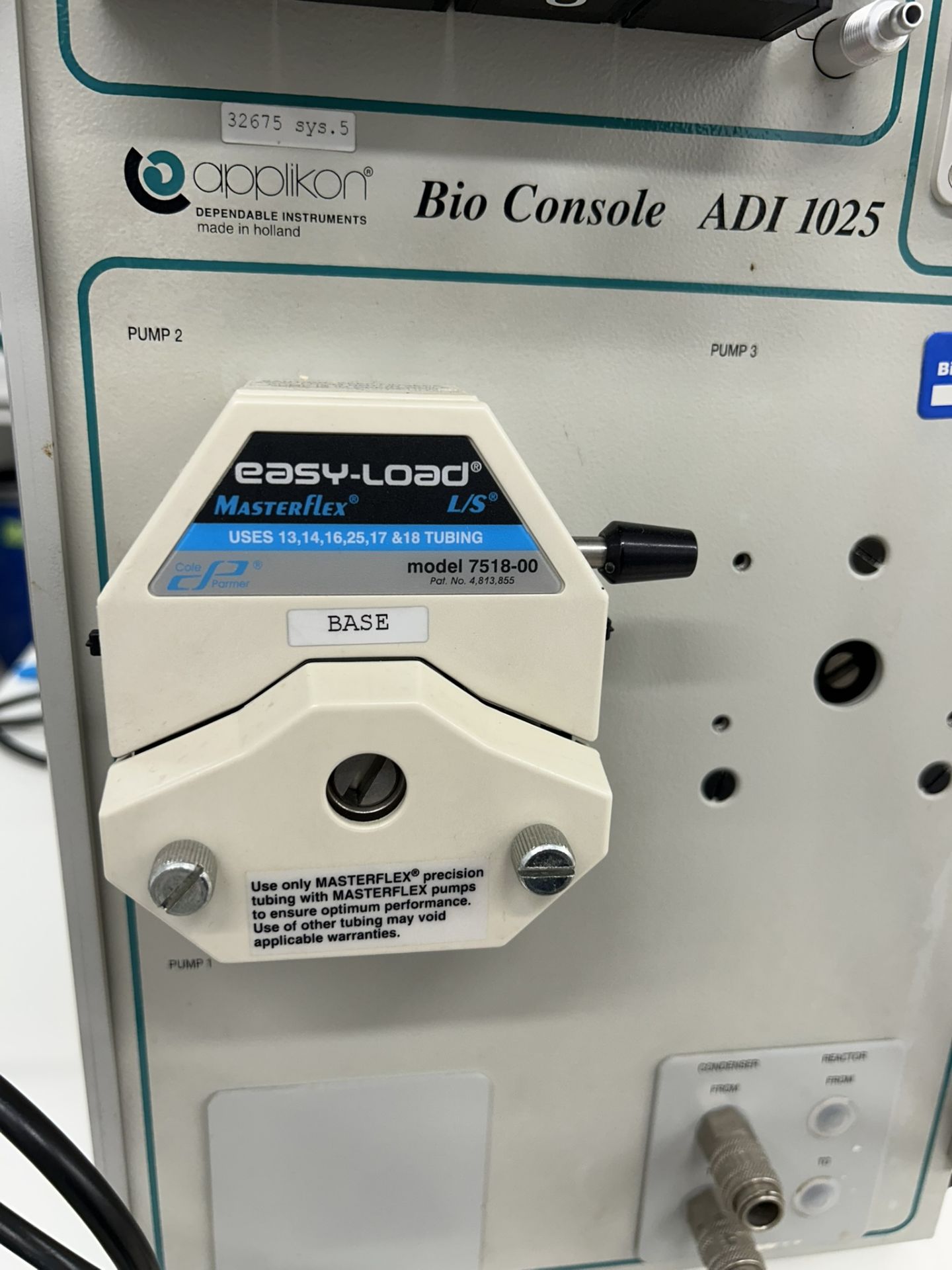 Applikon ADI 1010 Bio Controller & ADI 1025 Bio Console Bioreactor System with Peristaltic Pump - Image 12 of 14