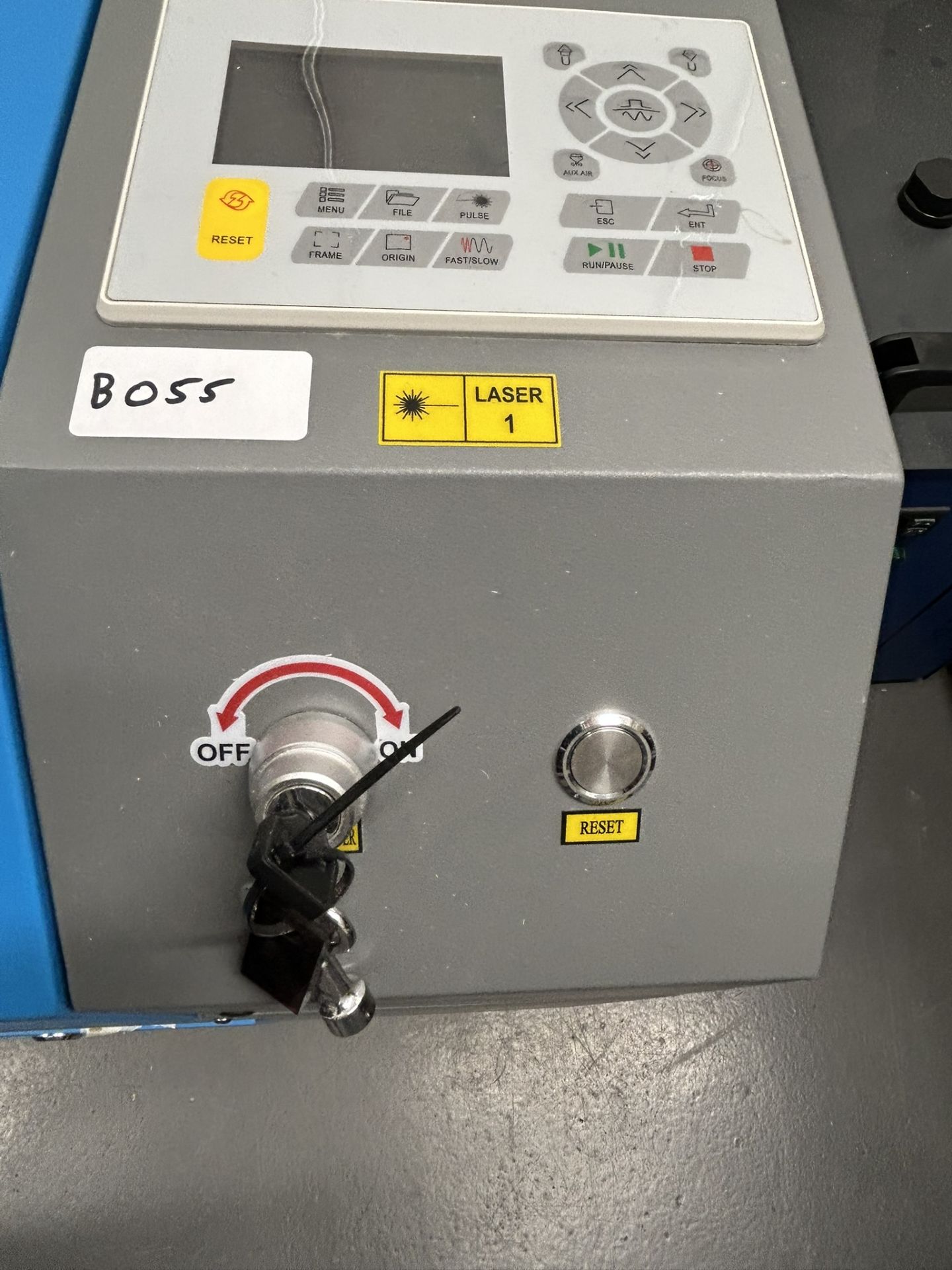 Omtech 80W CO2 Laser Engraving & Cutting Machine + CW-5200 Water Chiller (Complete Setup, 2024) - Image 2 of 14