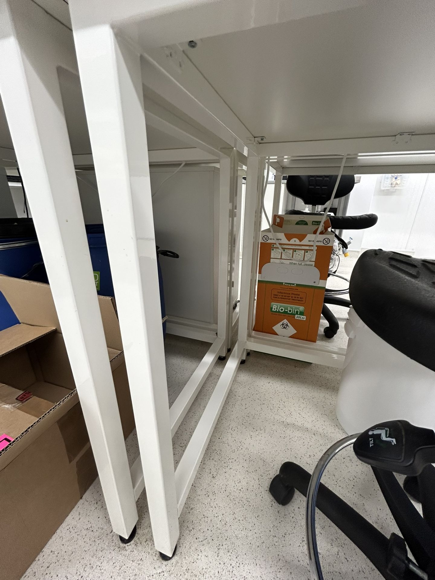 Heavy Duty Laboratory Bench with Upper Shelving – Lab-Tables – Industrial Workstation - Image 6 of 8