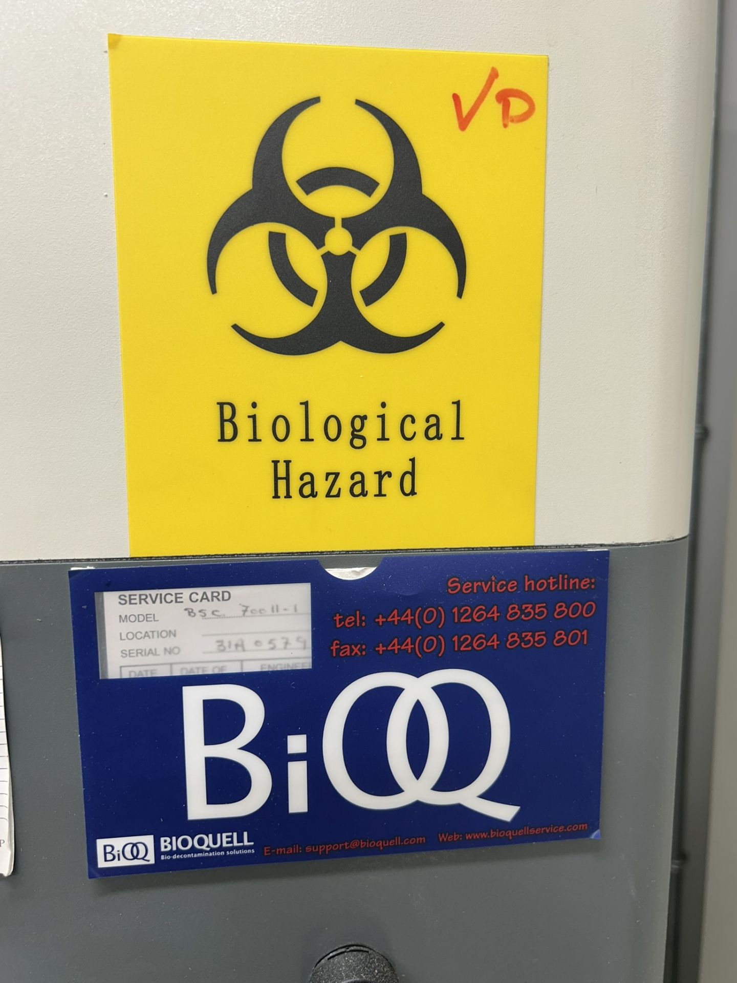 HMC Europe Biosafety Cabinet BSC-700II-I - Image 5 of 7