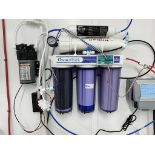 Osmotics Reverse Osmosis Water Purification System with Tank & Pump