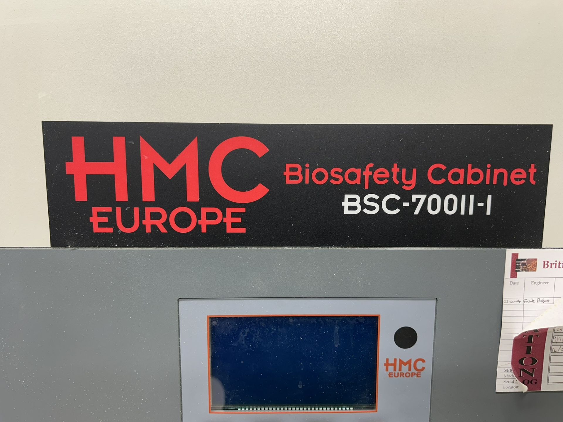 HMC Europe Biosafety Cabinet BSC-700II-I - Image 2 of 7