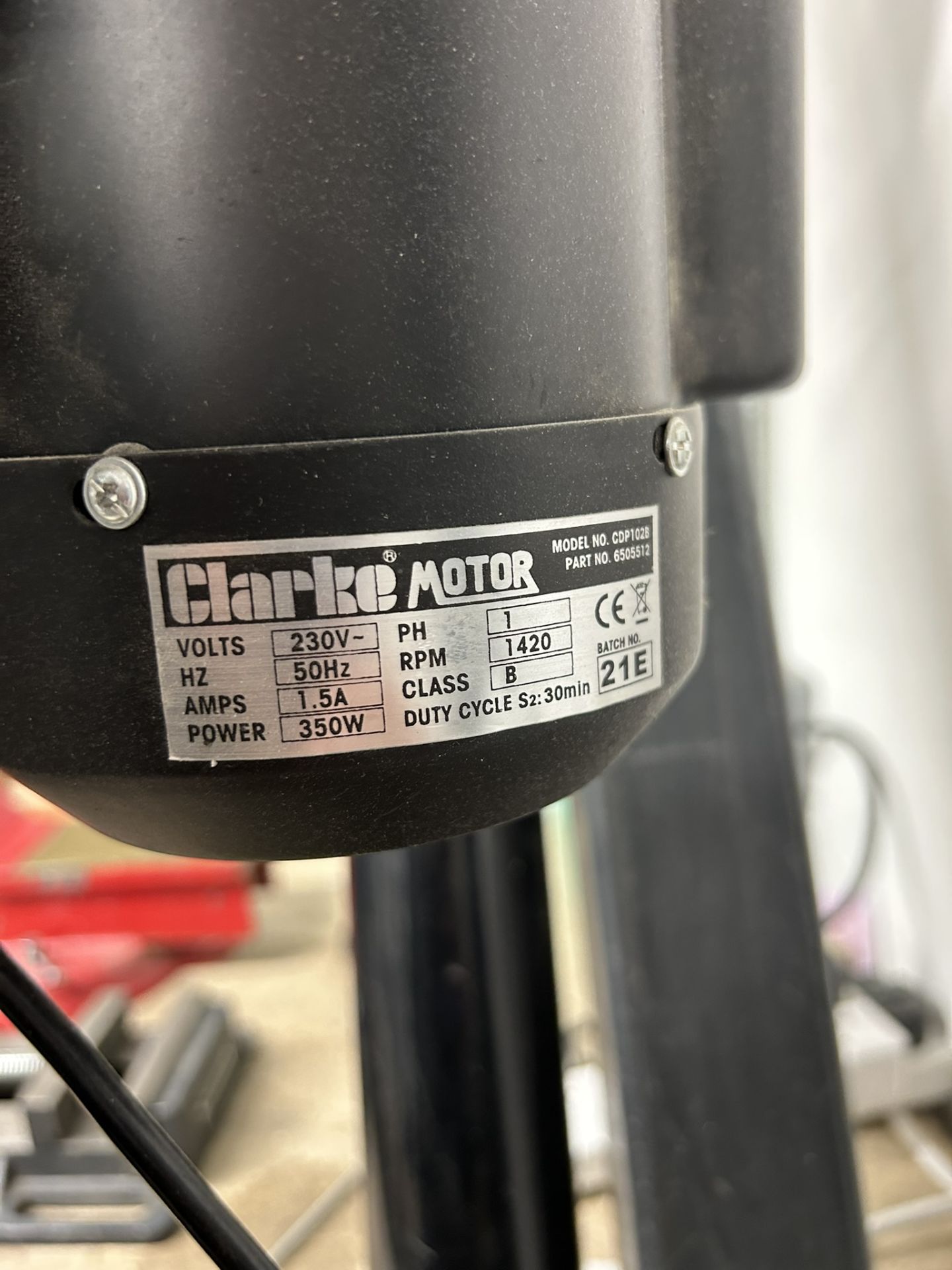 Clarke Metalworker Bench Pillar Drill / Drill Press (230V, 350W) - Image 5 of 5