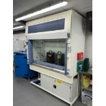 MACH-AIRE Laboratory Fume Cupboard / Extraction Cabinet with Airflow Monitor – Working