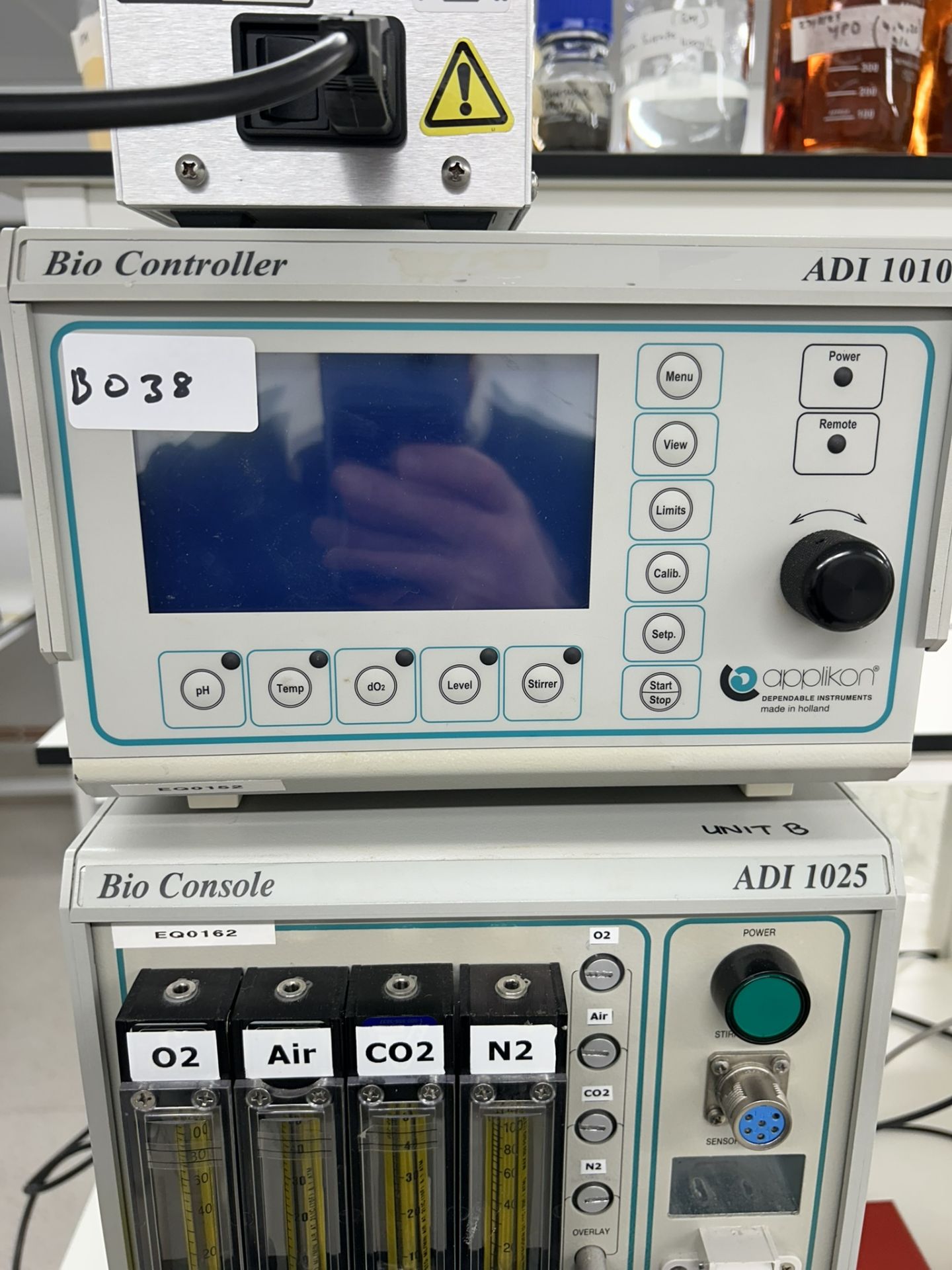 Applikon ADI 1010 Bio Controller & ADI 1025 Bio Console Bioreactor System with Peristaltic Pump - Image 4 of 14