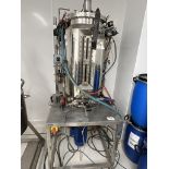 Agemore Ltd Stainless Steel Jacketed Mixing Vessel with Agitator, Pump & pH Control (316L, ATEX, 3 P