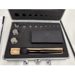 F1 Calibration Weight Set 1mg–200g (23pc) Stainless Steel with Case & Accessories