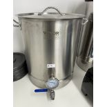 Vevor Stainless Steel Brewing Vessel / Stock Pot with Tap & Thermometer