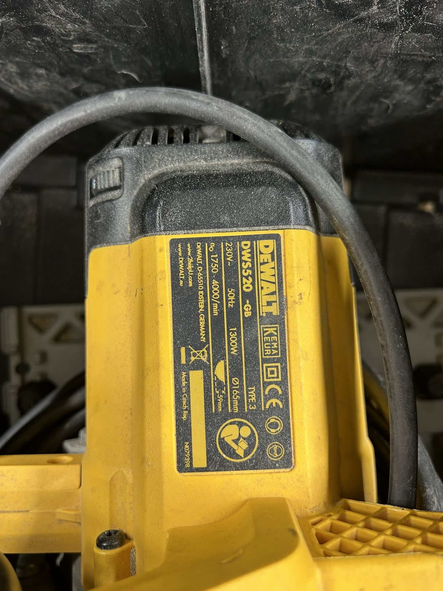 DeWalt DWS520 Plunge Saw 230V with ToughSystem Case - Image 3 of 3