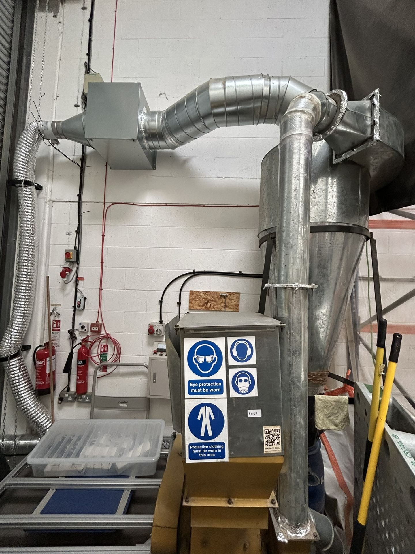 McNally Biotech Hammer Mill System with Cyclone & Extraction – 11kW - Image 3 of 10