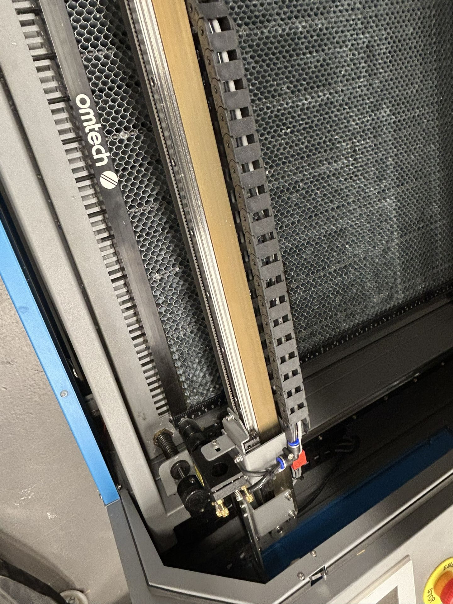 Omtech 80W CO2 Laser Engraving & Cutting Machine + CW-5200 Water Chiller (Complete Setup, 2024) - Image 7 of 14