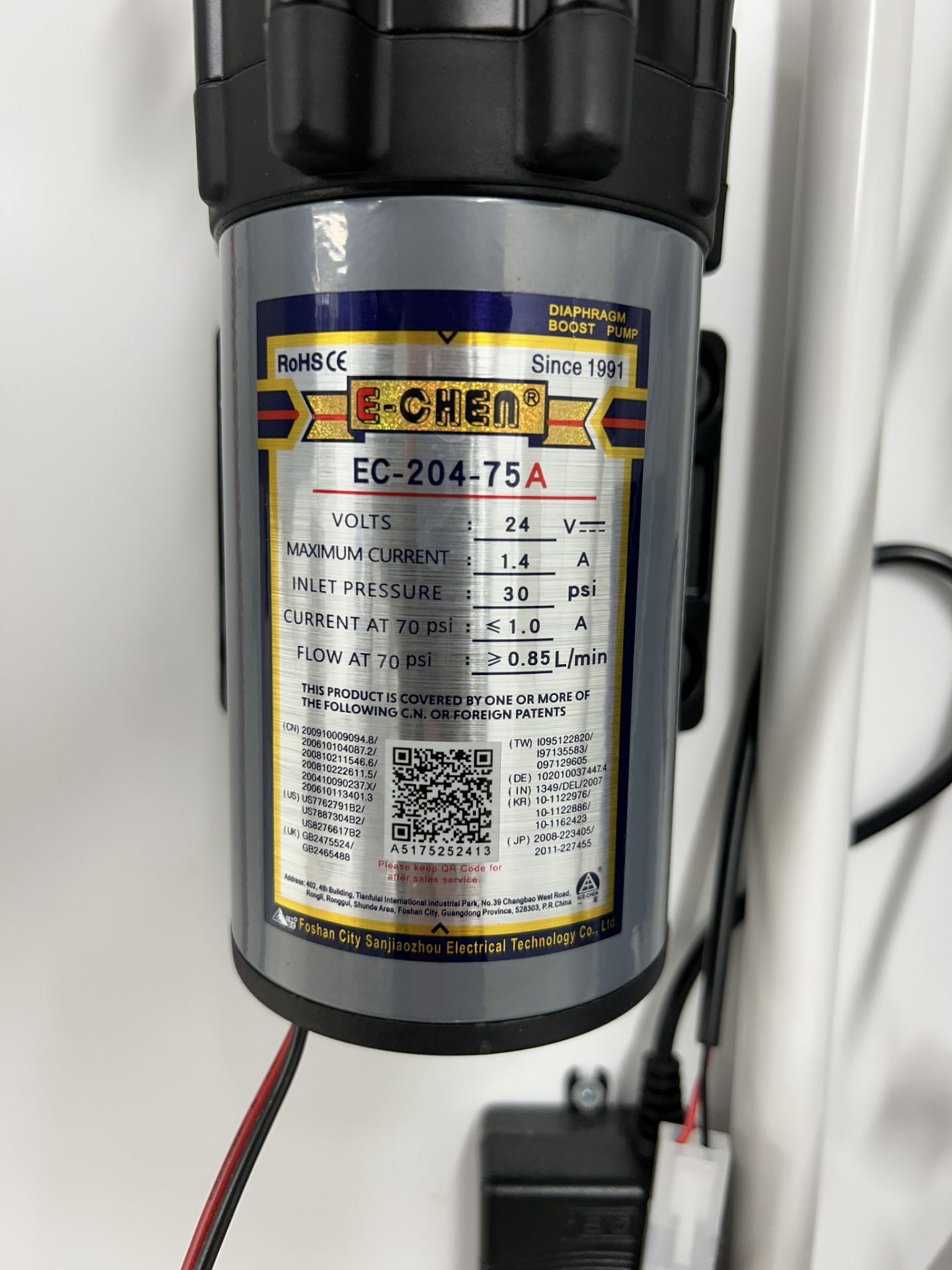 Osmotics Reverse Osmosis Water Purification System with Tank & Pump - Image 3 of 4