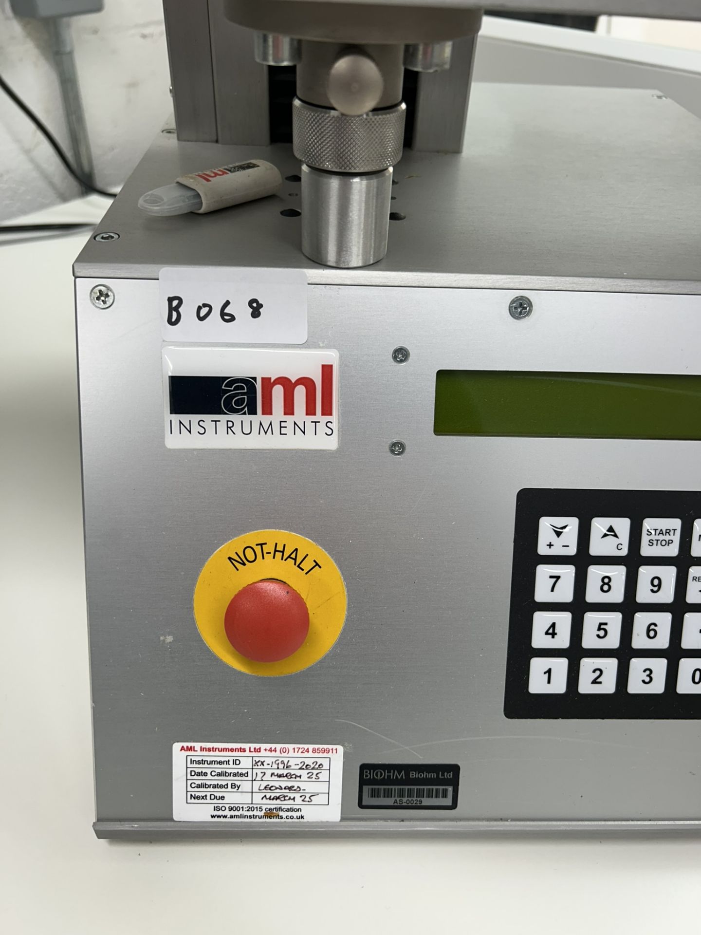 AML Instruments Universal Testing Machine / Tensile Tester (3kN) – TCTN-9110 - Image 2 of 7