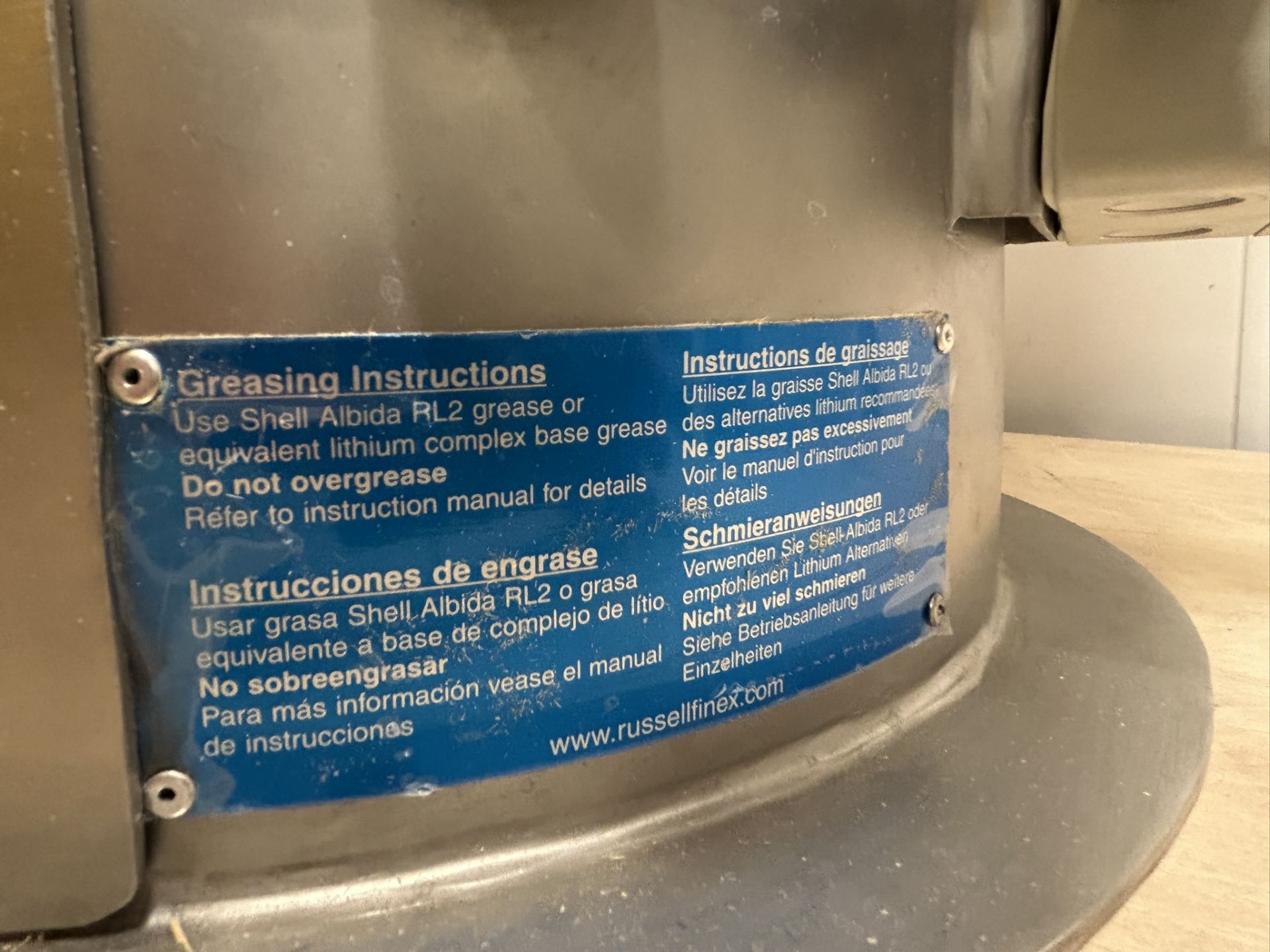 Russell Finex Stainless Steel Vibratory Sieve / Separator (3 Phase) - Image 6 of 9