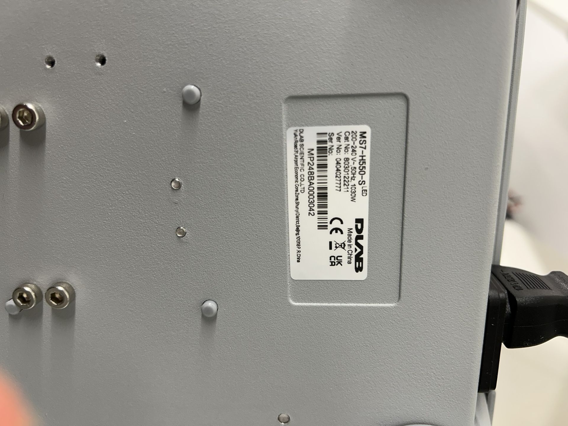 DLAB MS7-H550-S LED Digital Hotplate Magnetic Stirrer - Image 2 of 2