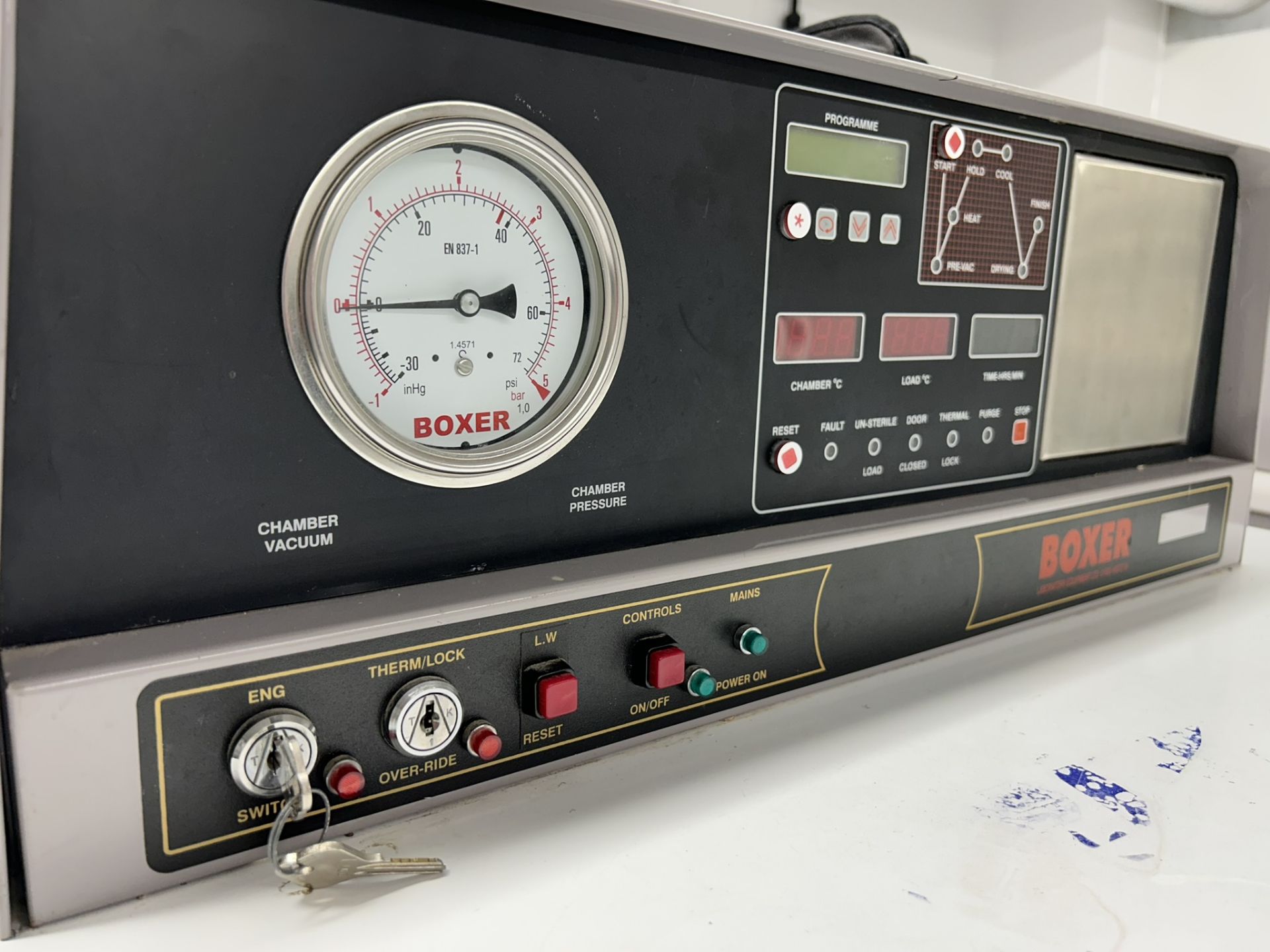 Boxer Laboratory Autoclave / Steam Steriliser Unit - Image 9 of 12