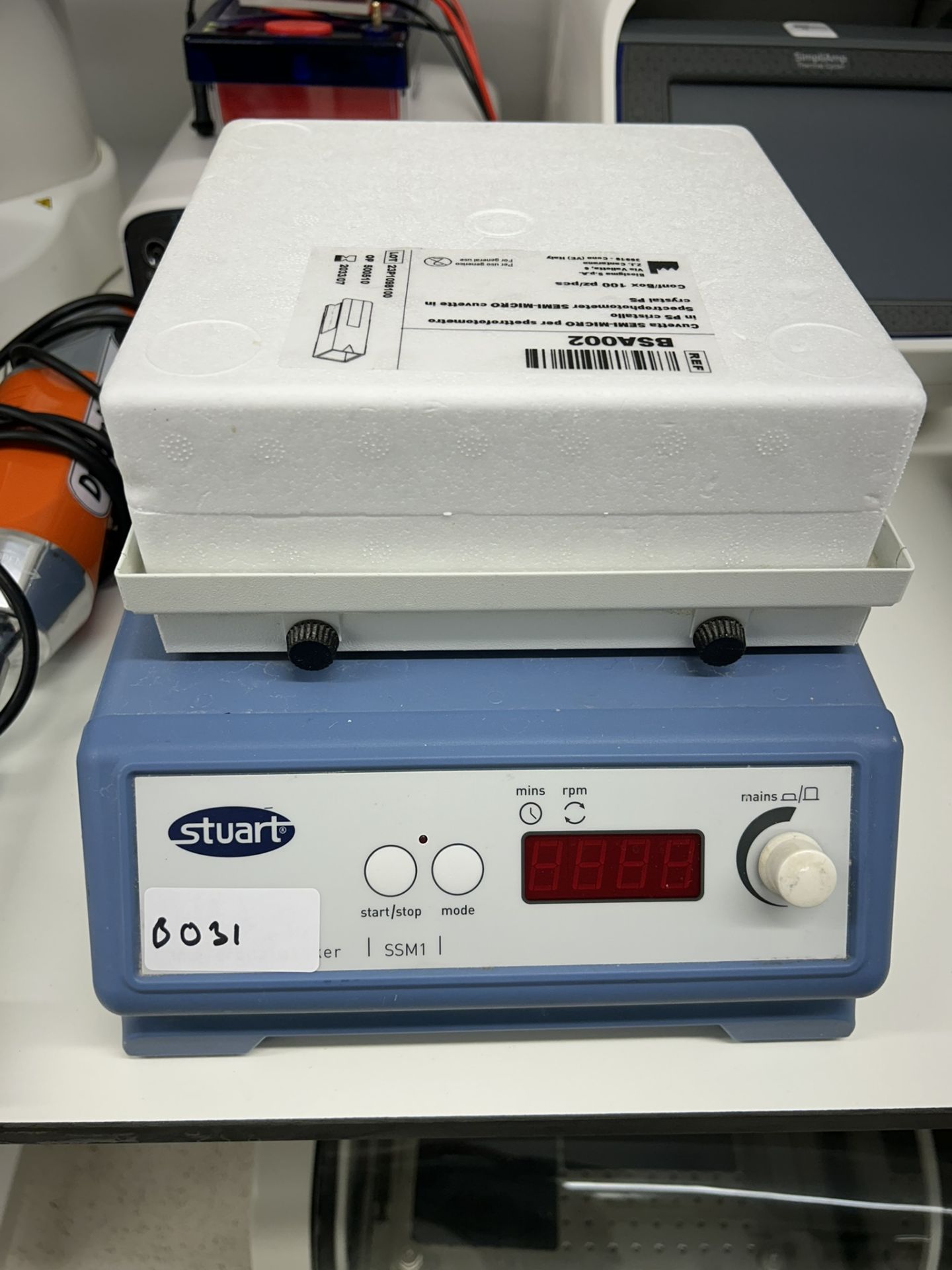 Stuart SSM1 Digital Orbital Shaker with Platform