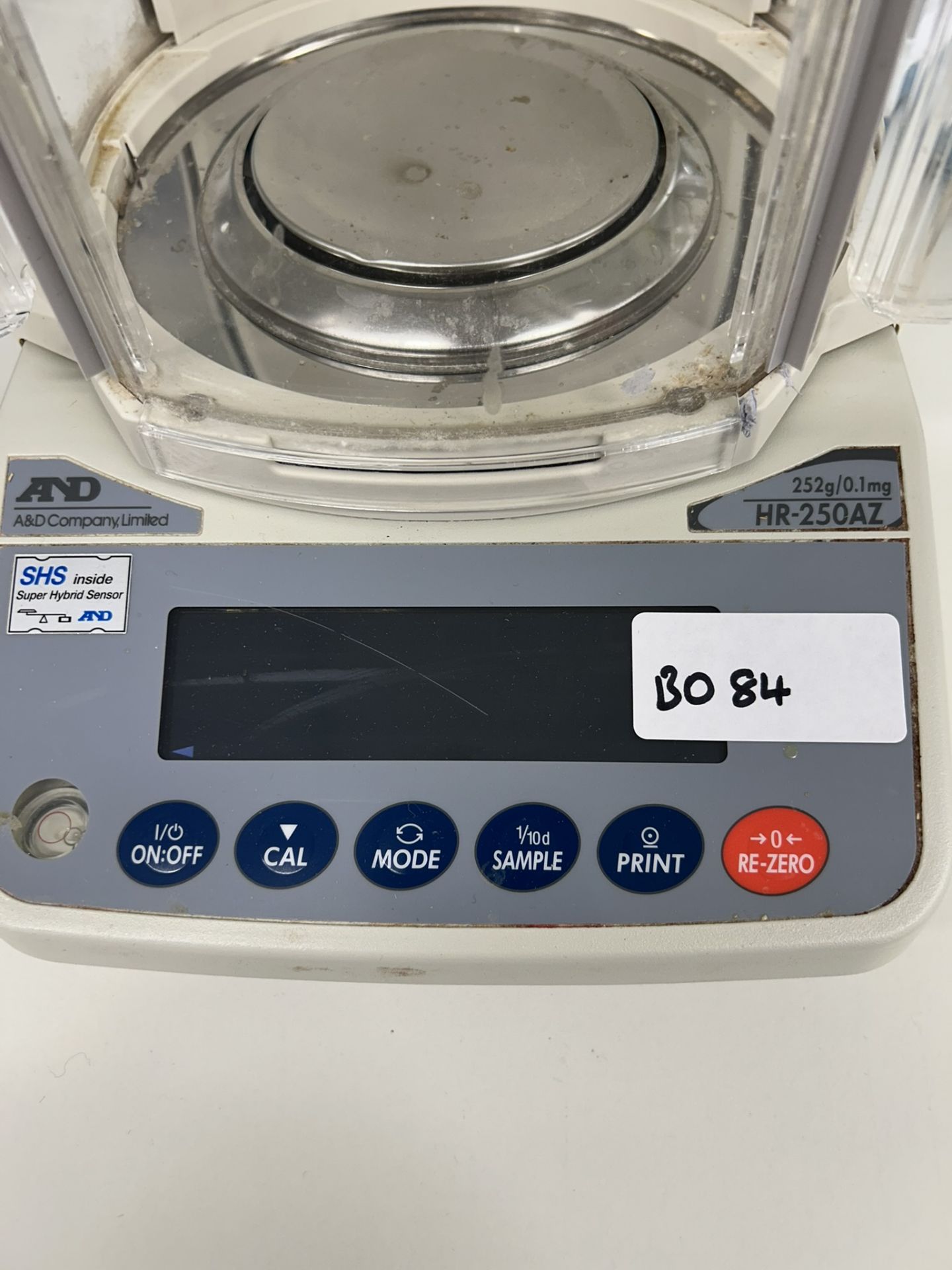 A&D HR-250AZ Analytical Balance – 0.1mg Precision, 252g Capacity - Image 2 of 3
