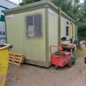 24ft × 8ft Severnside Relocatable Site/Welfare Cabin with WC, Kitchenette and Partially Renewed Floo