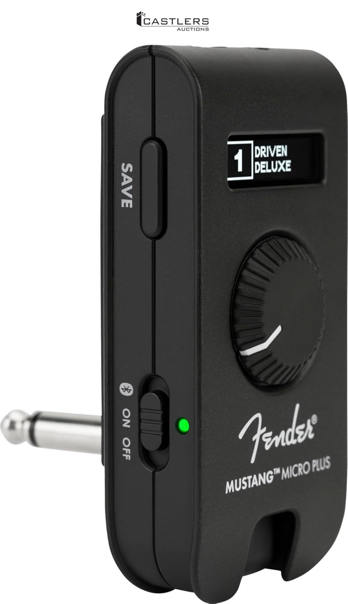 RRP £113.94 - Fender Mustang Micro Plus Guitar Amp, Ultimate Personal Headphone Amplifier with 25 A