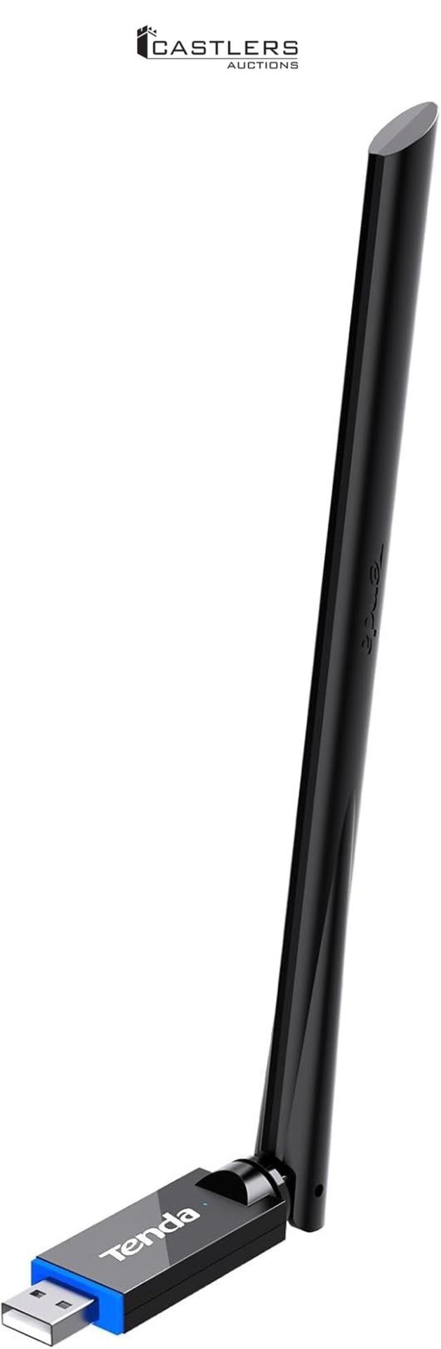 Tenda U11 Pro AX900 WiFi Adapter 6 USB 2.0, Dual Band WiFi Stick for Desktop PC, External Antenna 6