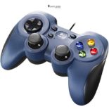 Logitech F310 Wired Gamepad, Controller Console Like Layout, 4 Switch D-Pad, 1.8-Meter Cord, PC - G