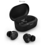 Philips TAT1209BK True Wireless In Ear Bluetooth Headphones - Small Buds. Great Value Natural Sound