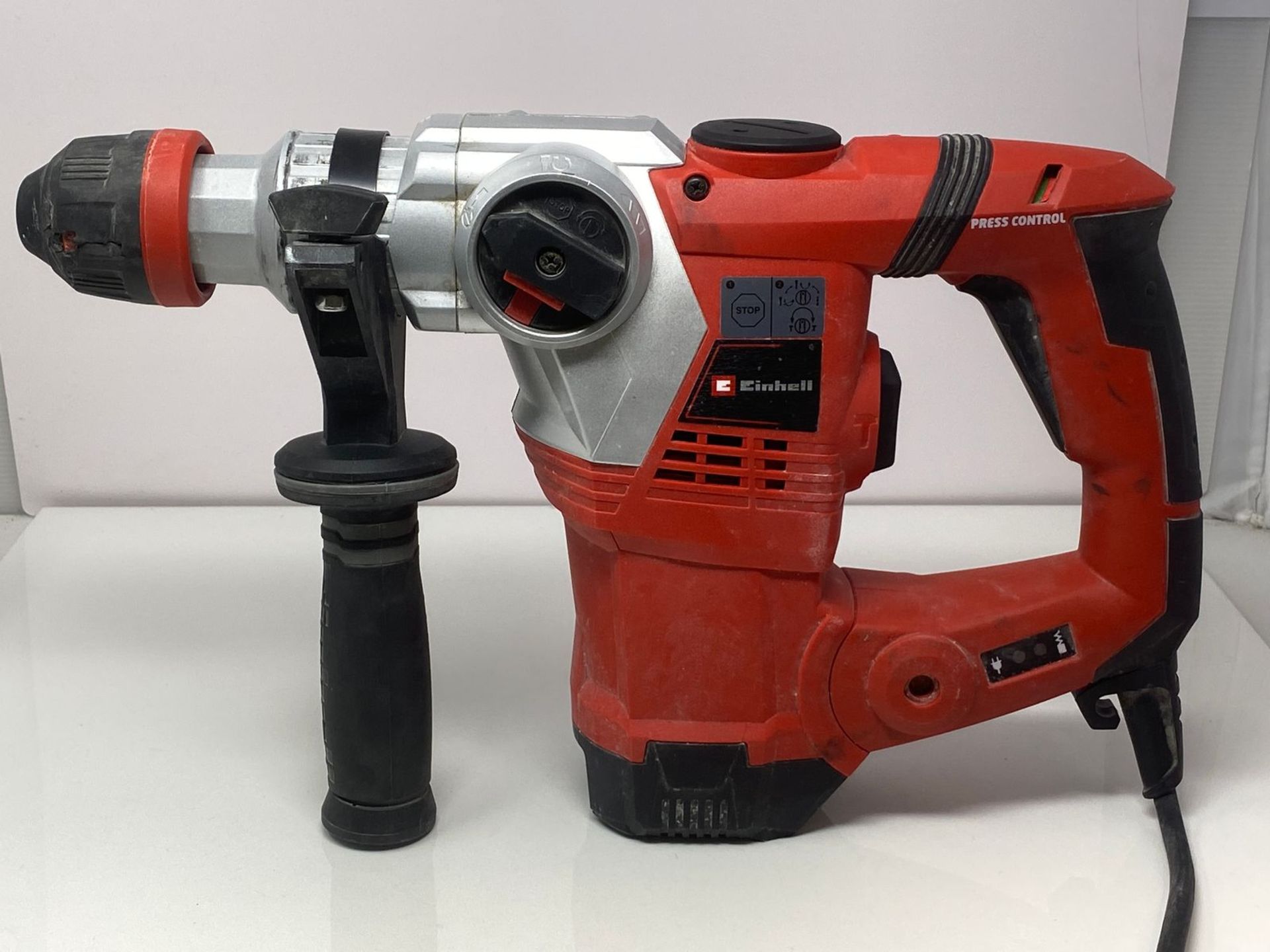 RRP £99.00 - Einhell 4257944 TE-RH 32 4F Rotary Hammer Drill Kit, SDS Plus 4-in-1 Drill - Drilling/ - Image 2 of 5