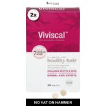 NEW - RRP £60.00 - 2 x Viviscal Hair Supplement for Women, Biotin & Zinc Tablets (60 Tablets)