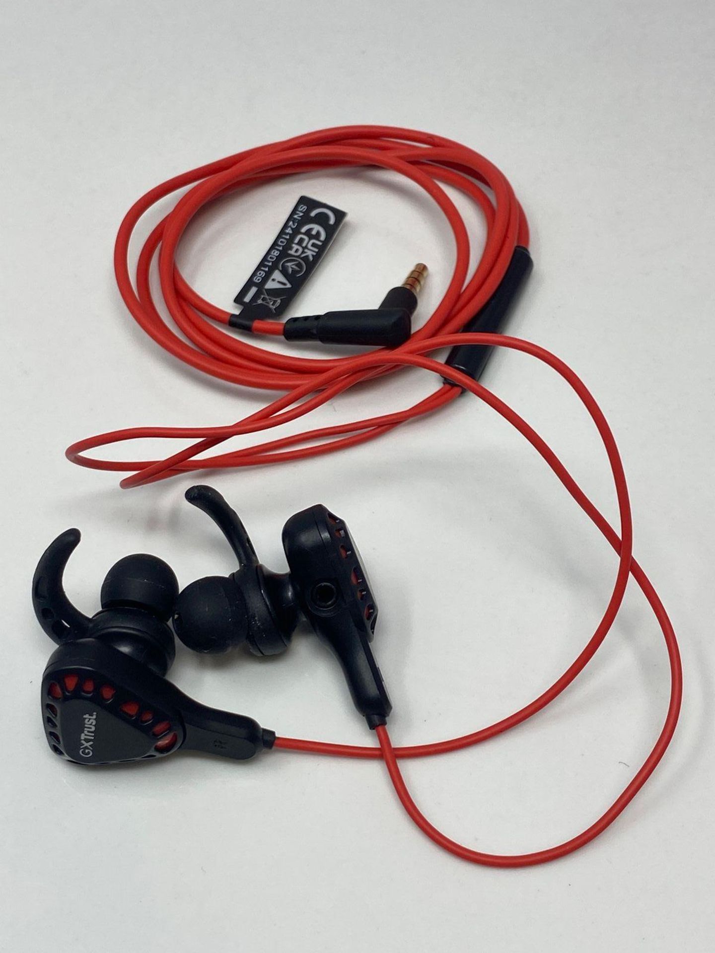Trust Gaming GXT 408 Cobra Multiplatform Gaming In-Ear Earphones, Headphones with Mic, with Flexibl - Image 2 of 4