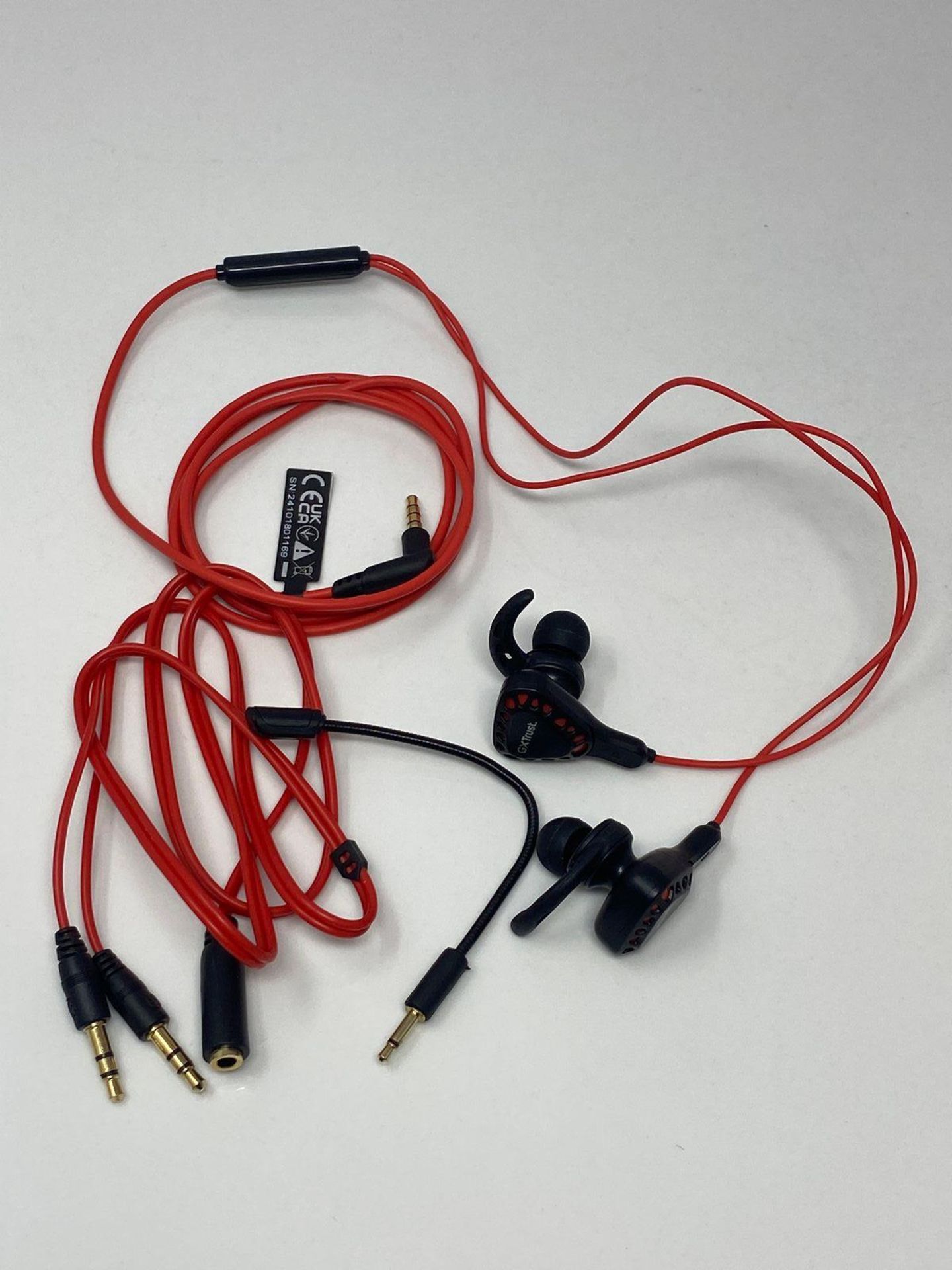 Trust Gaming GXT 408 Cobra Multiplatform Gaming In-Ear Earphones, Headphones with Mic, with Flexibl - Image 3 of 4