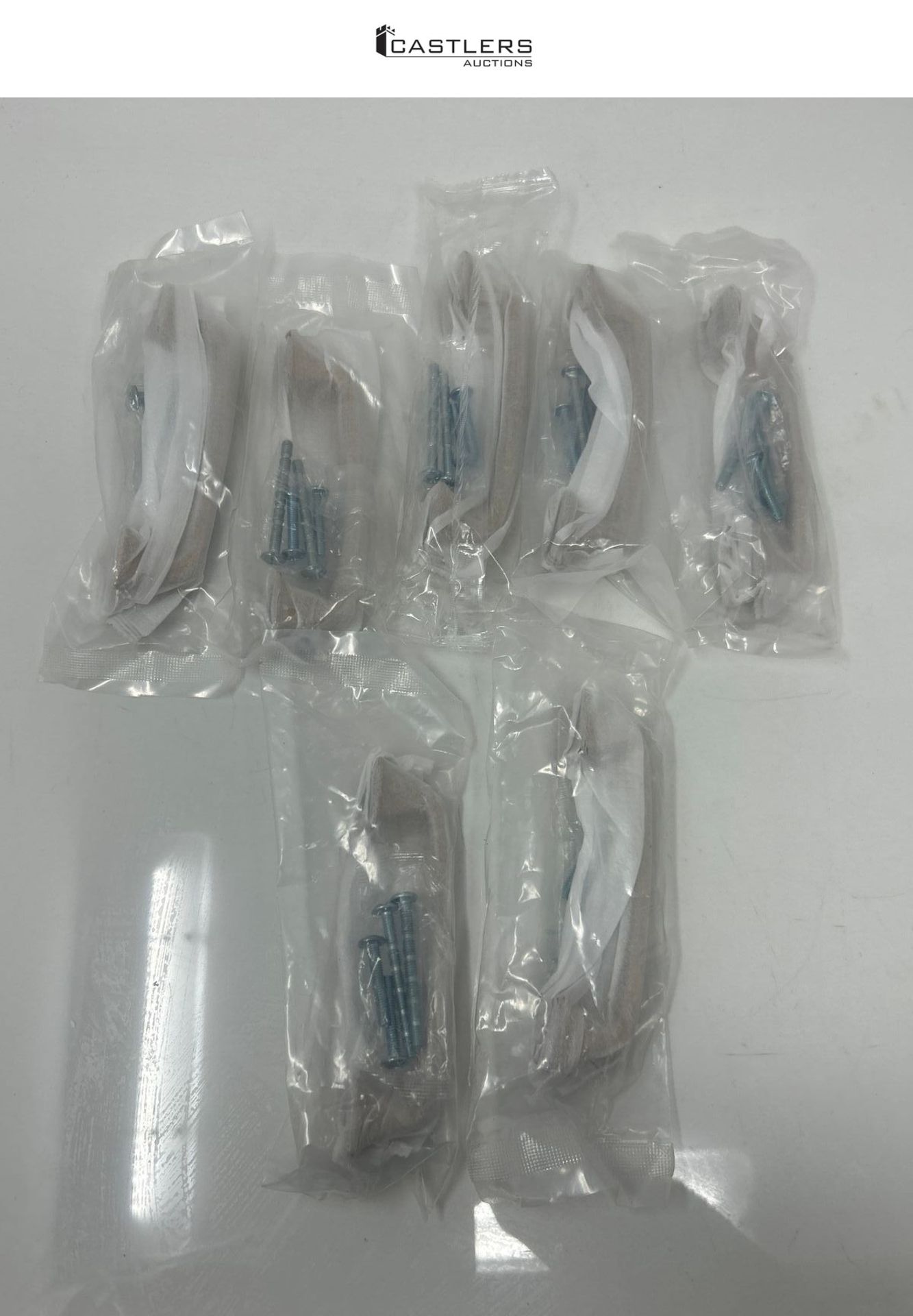 9BUILD 10 Pack Champagne Bronze Kitchen Cabinet Handles 96MM Hole Center 3.75 Inch Zinc Alloy Cupbo