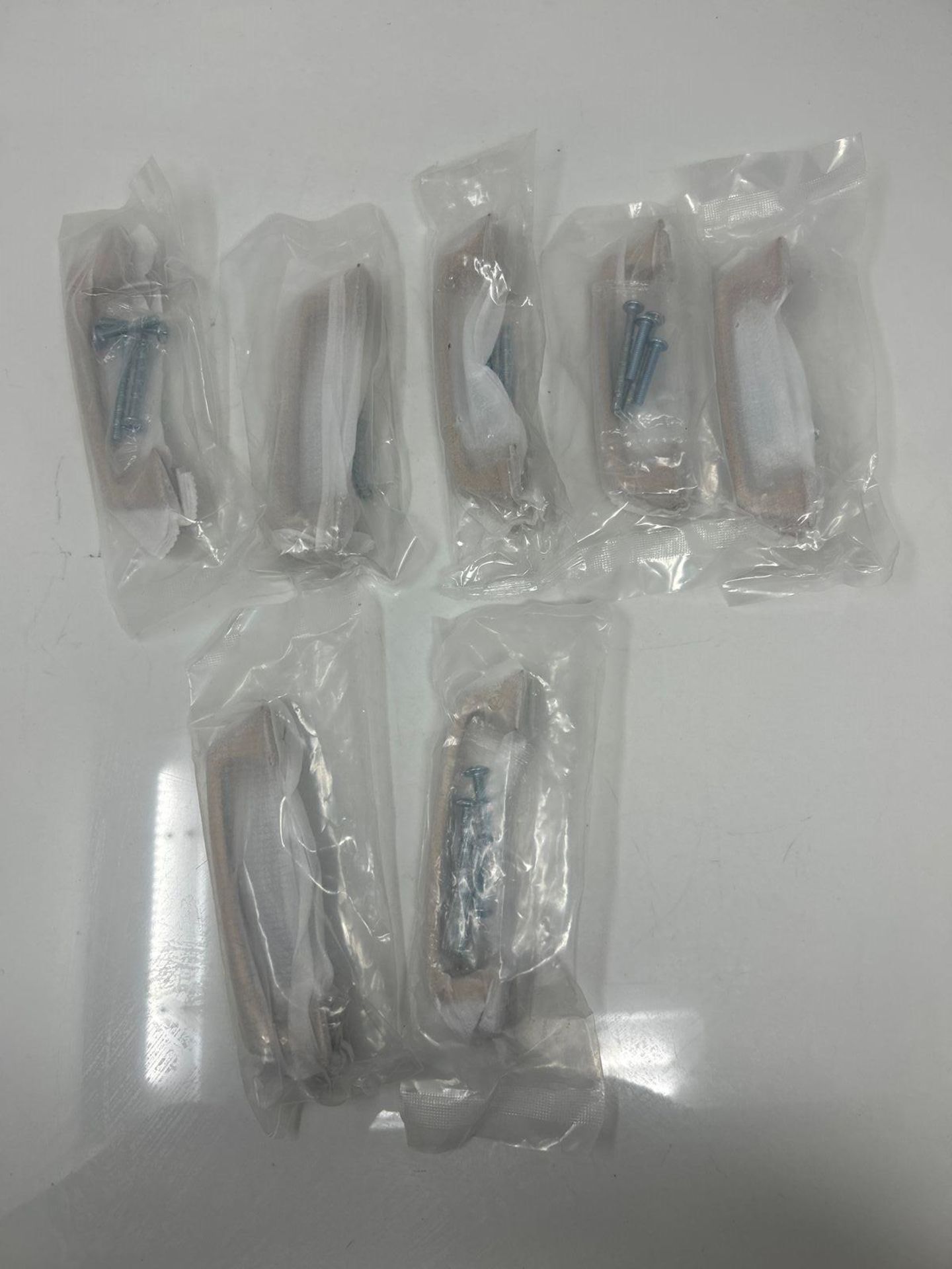 9BUILD 10 Pack Champagne Bronze Kitchen Cabinet Handles 96MM Hole Center 3.75 Inch Zinc Alloy Cupbo - Image 2 of 2