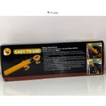 Tevlaphee Steering Wheel Lock Twin Bar, Steering Lock, Car Anti-Theft Device, High Visibility, Heav