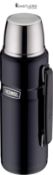 Thermos - Stainless King Midnight Blue Travel Flask (1.2L) Premium Leak Proof Insulated Tea & Coffe