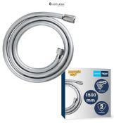 GROHE Vitalioflex Comfort 28743002 Flexo zestaw prysznicowy 1,5 m, odporny na wysokie temperatury,