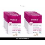 NEW - RRP £300.00 - 10 x Viviscal Hair Supplement for Women, Biotin & Zinc Tablets (300 Tablets)