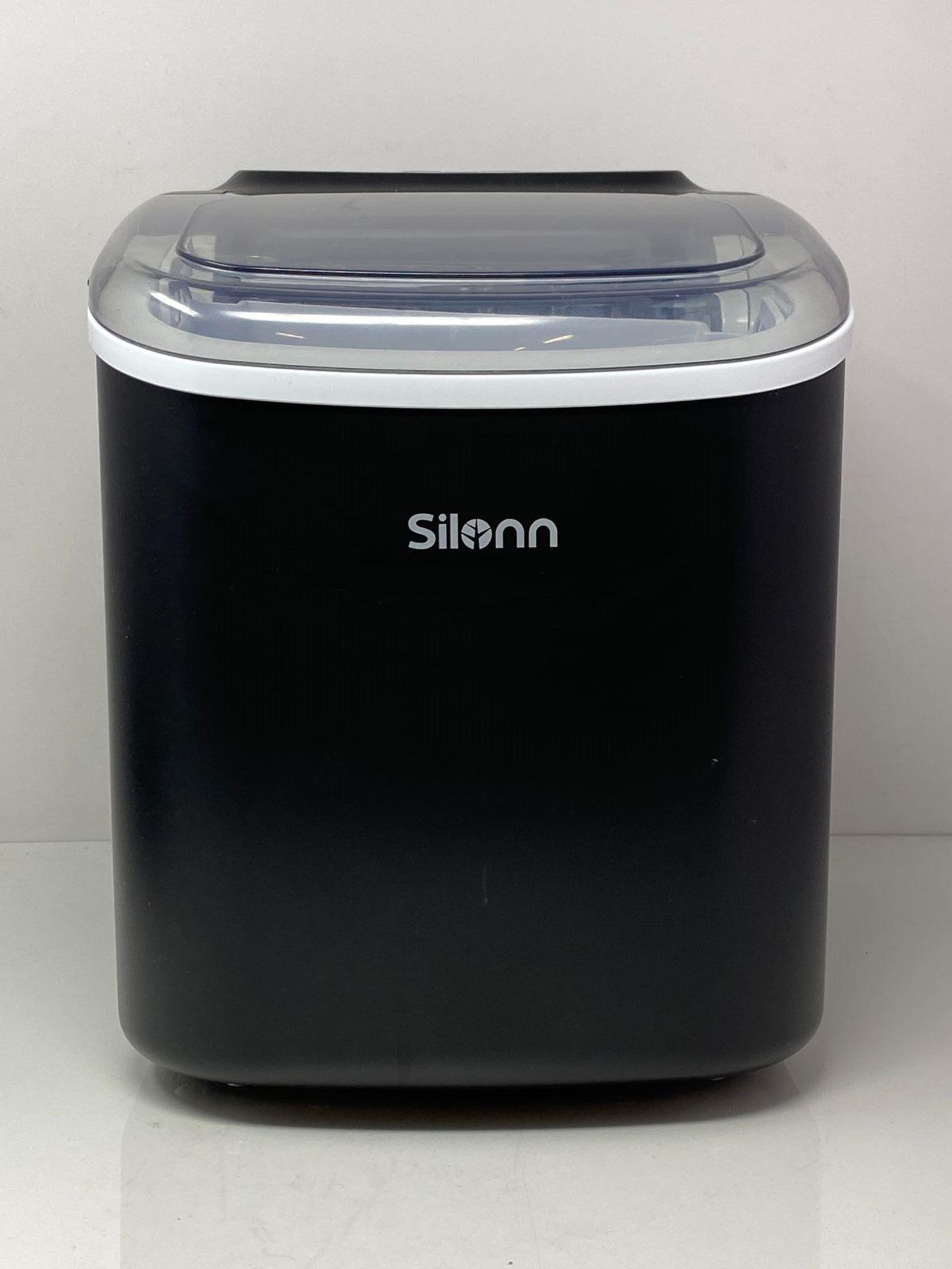 RRP £103.61 - Silonn Countertop Ice Maker Machine, 9 Cubes Ready in 6 Mins, 12 KG in 24Hrs, Self-Cl - Image 2 of 5