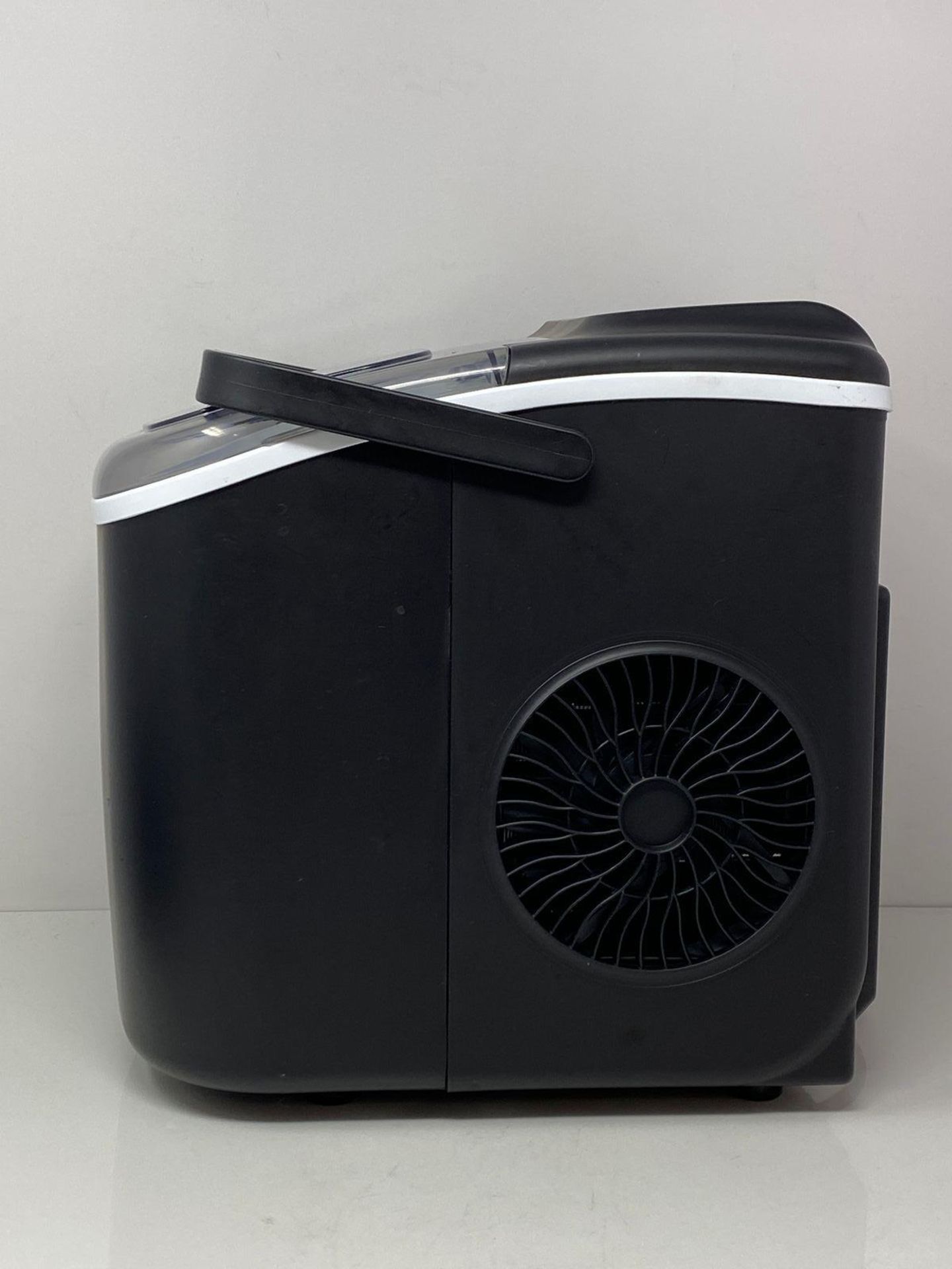 RRP £103.61 - Silonn Countertop Ice Maker Machine, 9 Cubes Ready in 6 Mins, 12 KG in 24Hrs, Self-Cl - Image 4 of 5